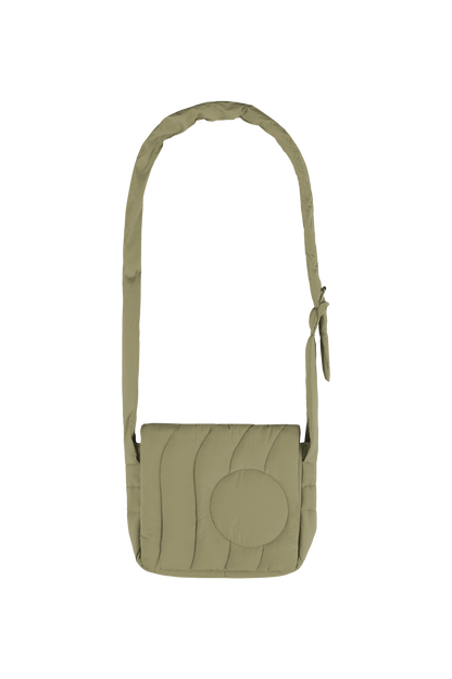 Olive Puffer Bag