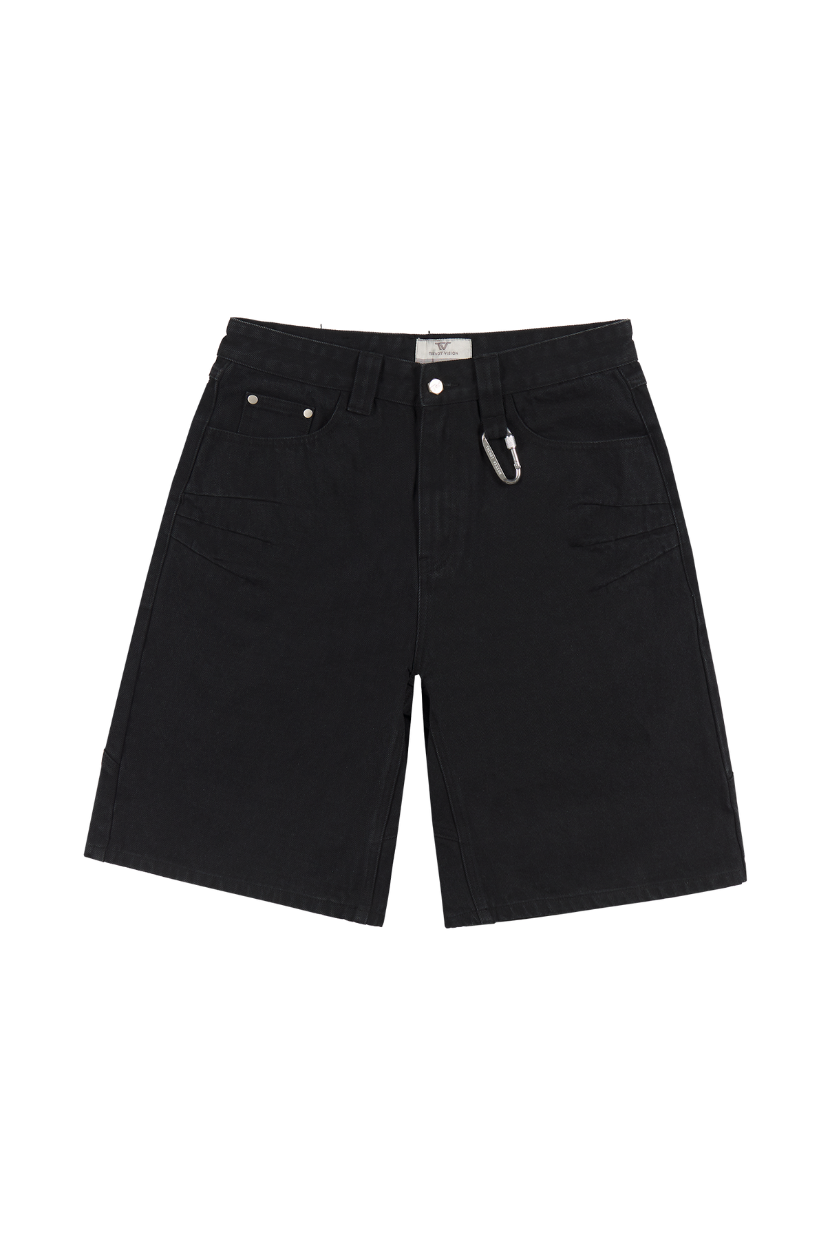 Black Basic Jorts – Trendt Vision