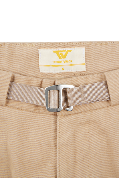 Beige Net Cargo Pants 2.0