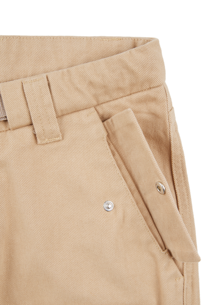 Beige Net Cargo Pants 2.0