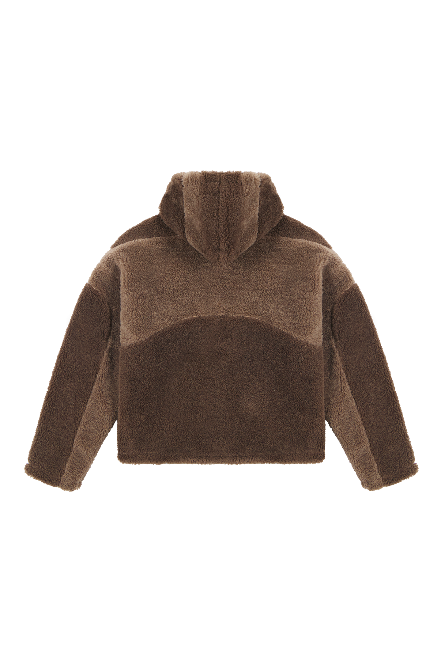 Mud Brown Basic Fleece Jacket