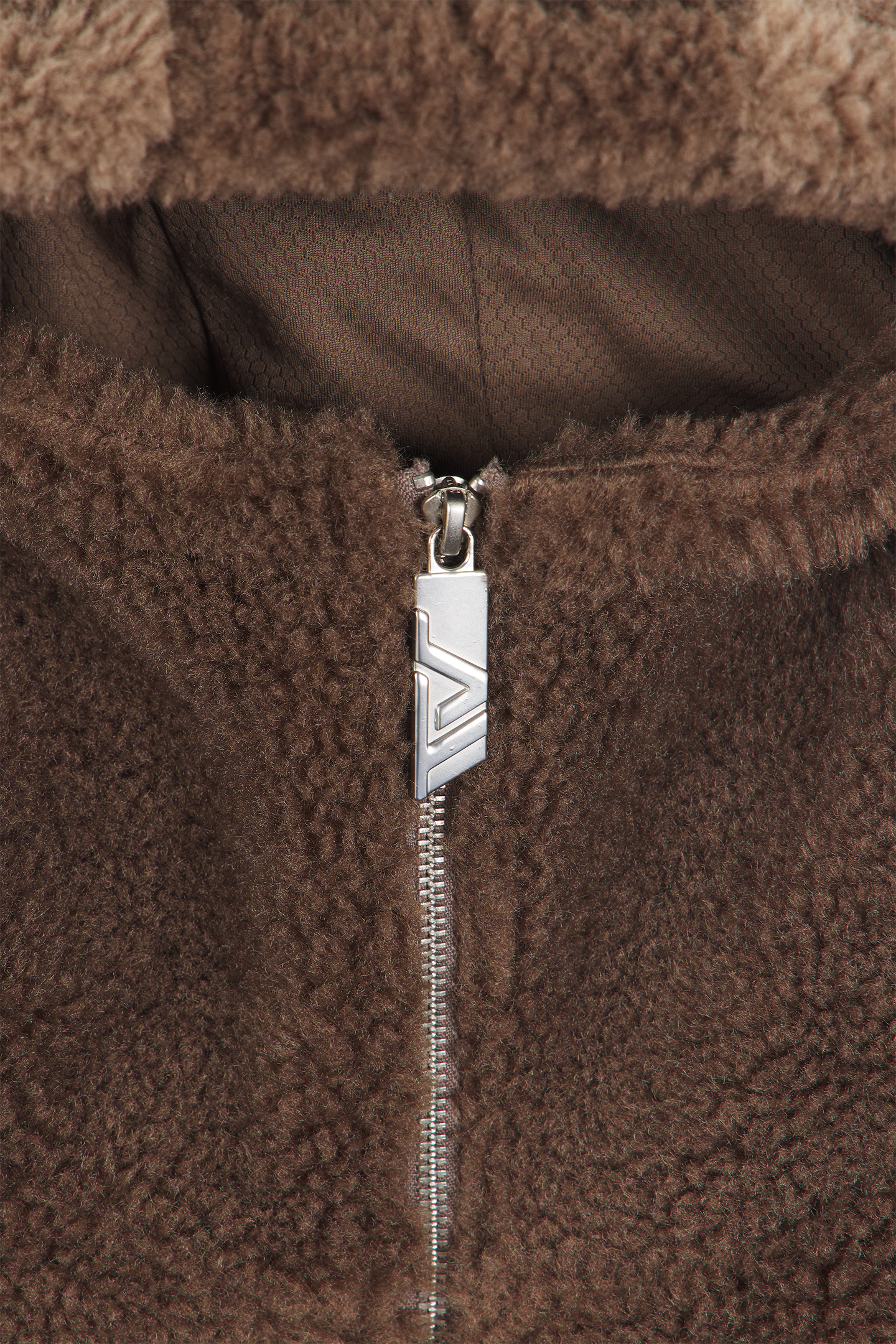 Mud Brown Basic Fleece Jacket