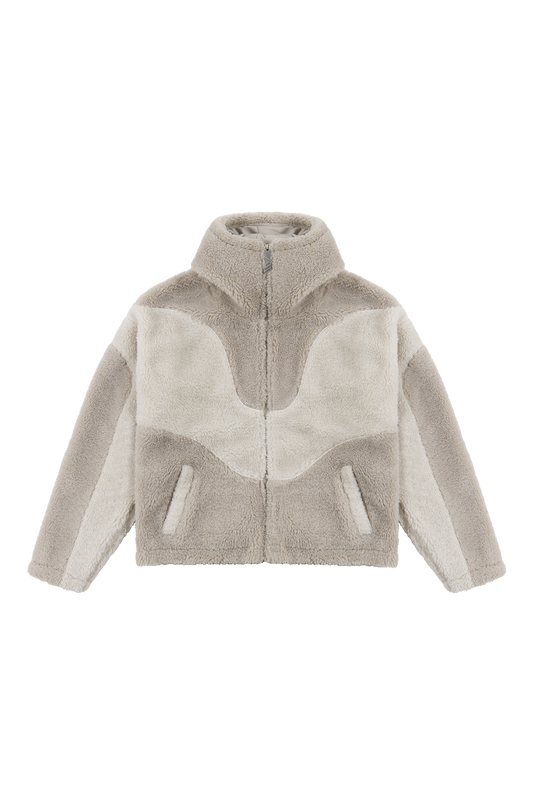 Stone Grey Fleece Jacket