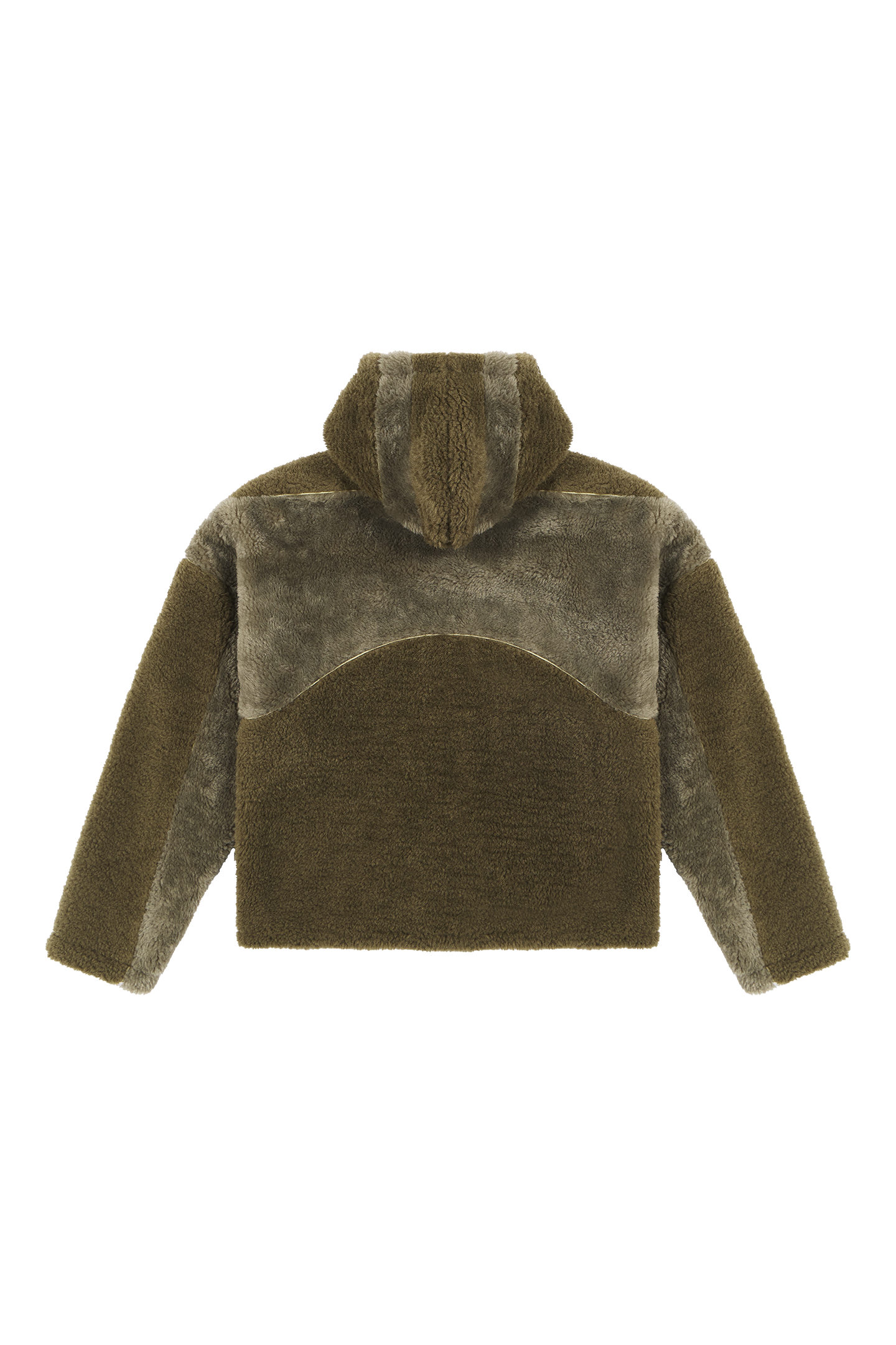 Burnt Olive Basic Fleece Jacket