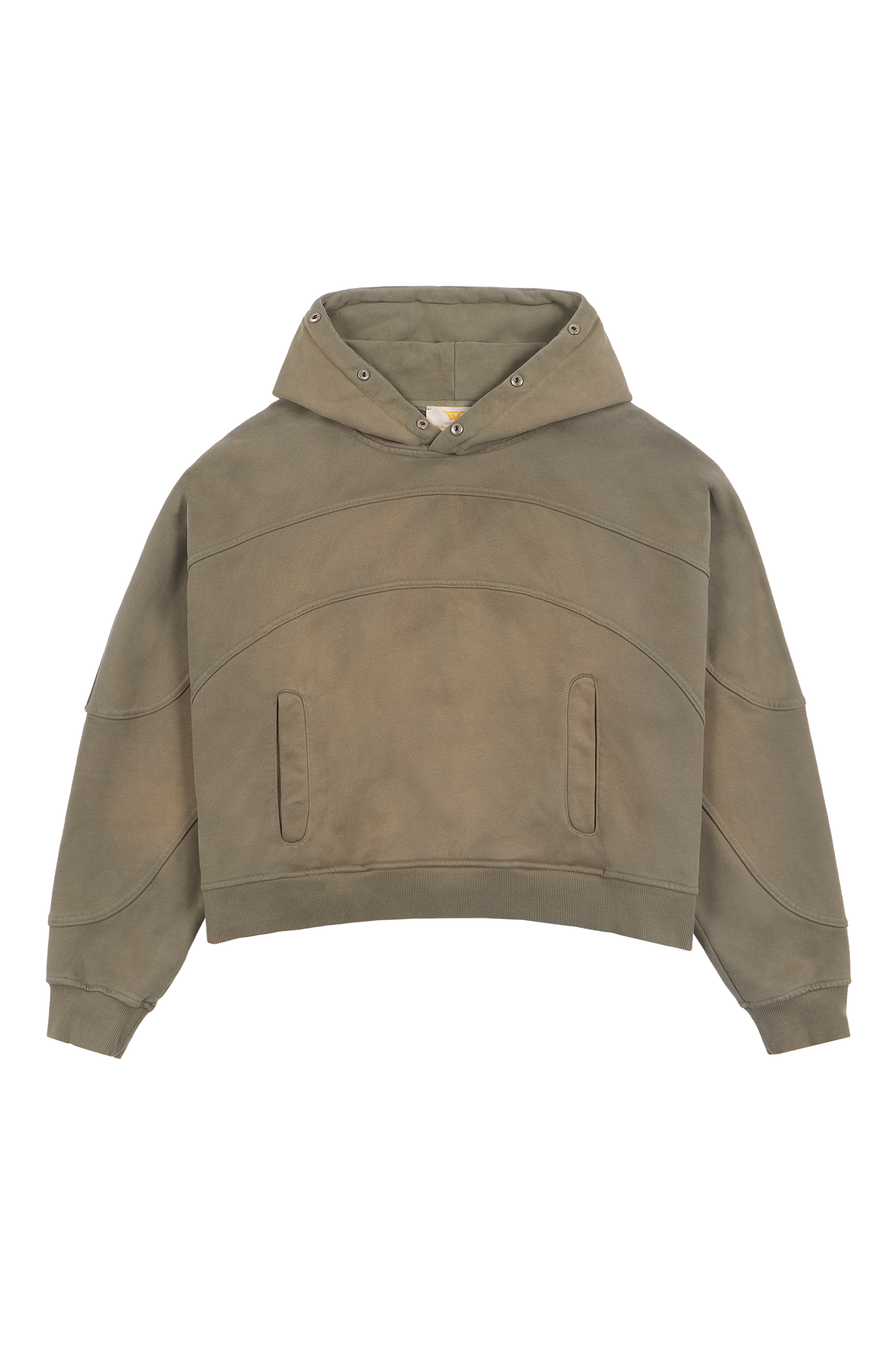 Olive Fur Hoodie