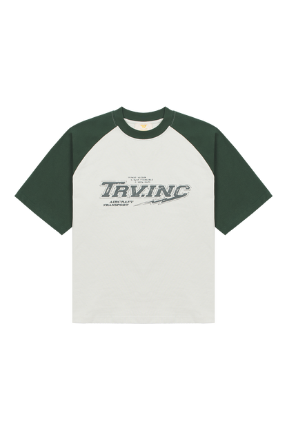 Green Raglan Tee