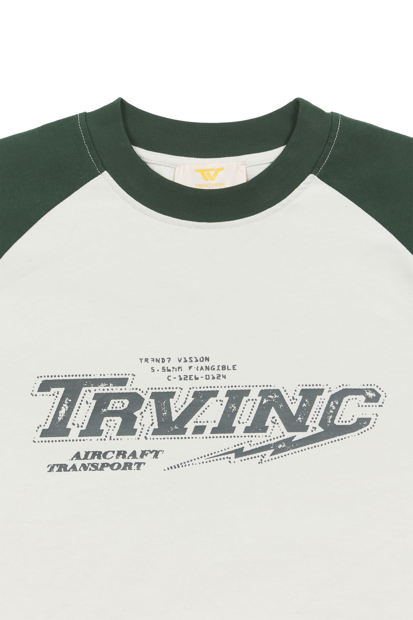 Green Raglan Tee