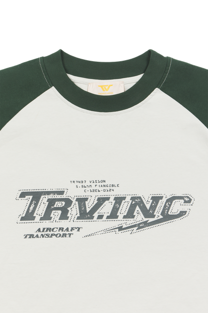 Green Raglan Tee