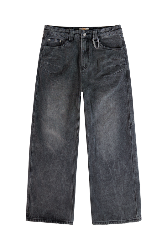 Ash Black Basic Denim