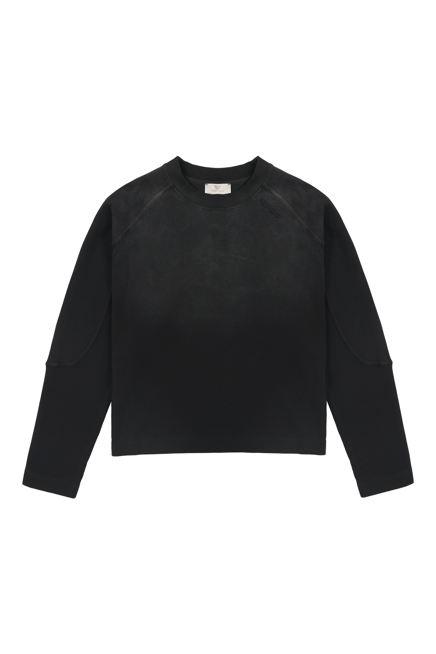 Ash Black Waffle Longsleeve