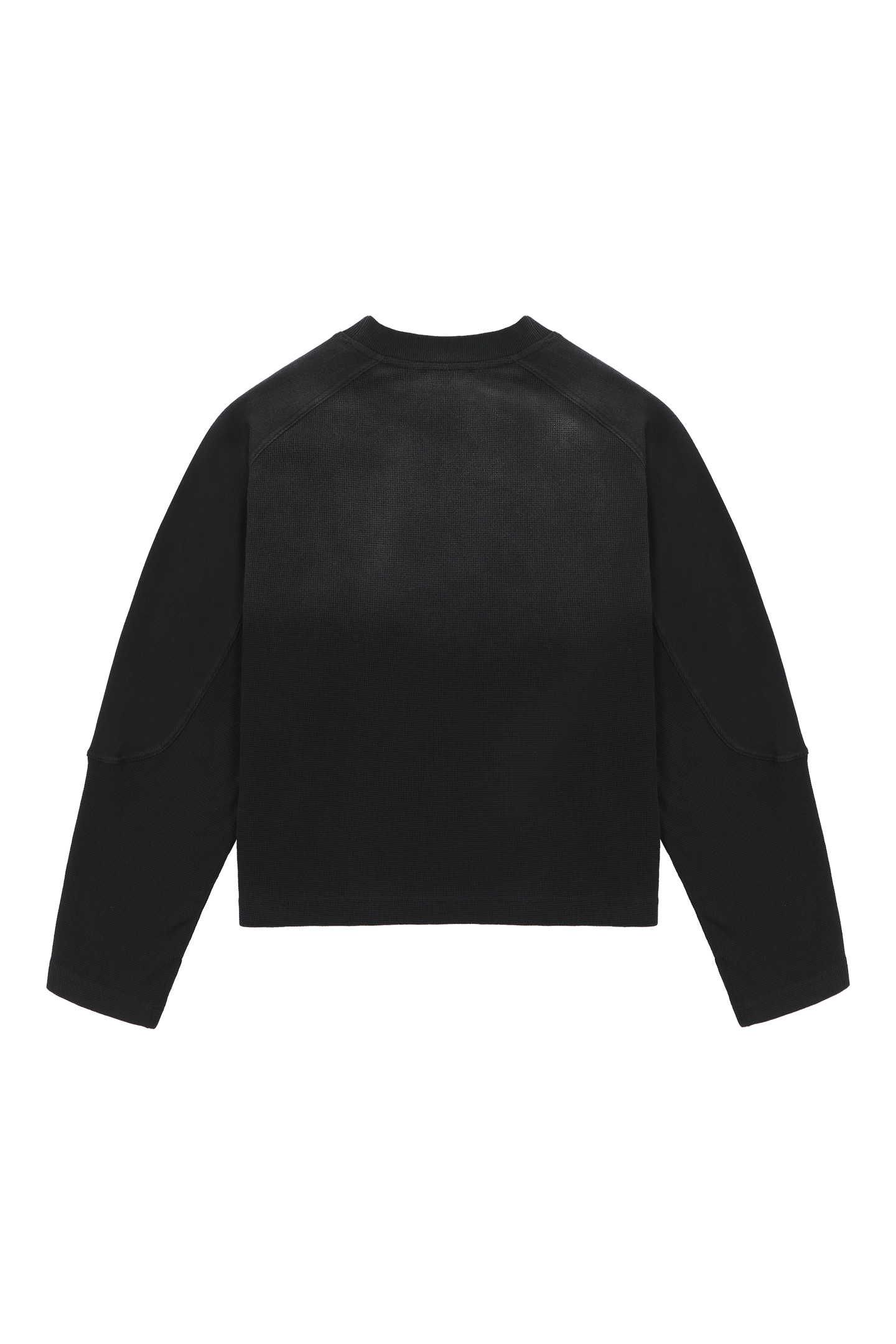 Ash Black Waffle Longsleeve