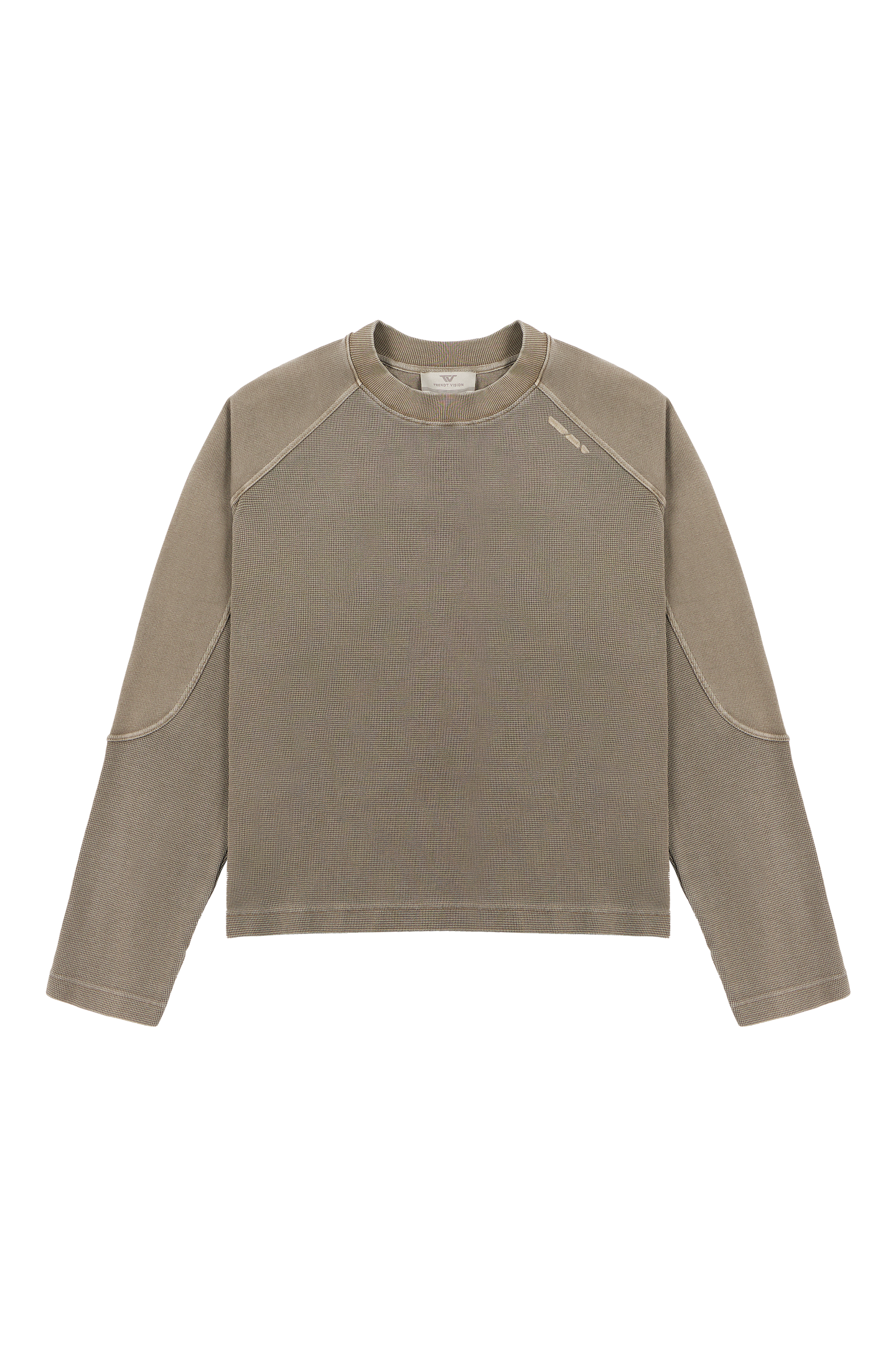 Mud Brown Waffle Longsleeve