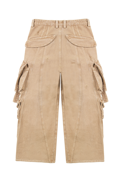 Multi Pocket Safari Cargo Pants