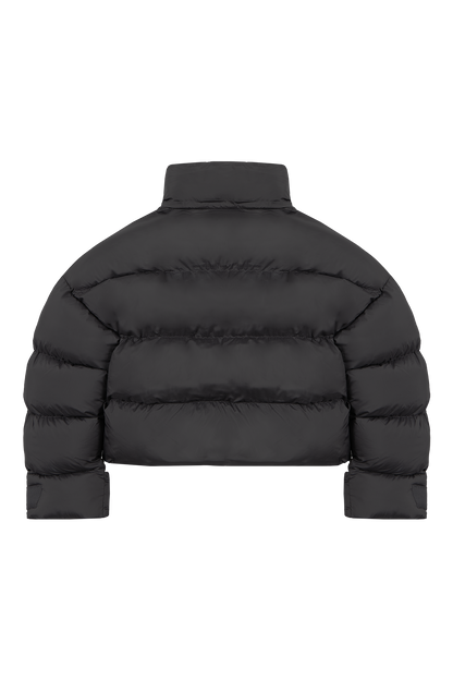 Ash Black Puffer Jacket