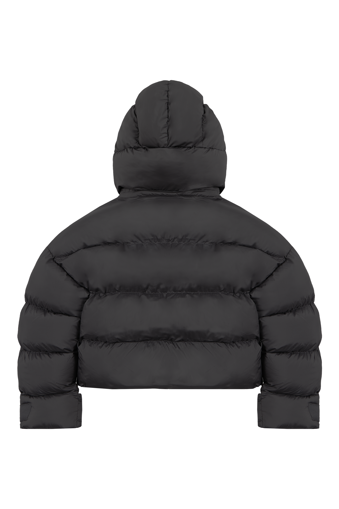 Ash Black Puffer Jacket