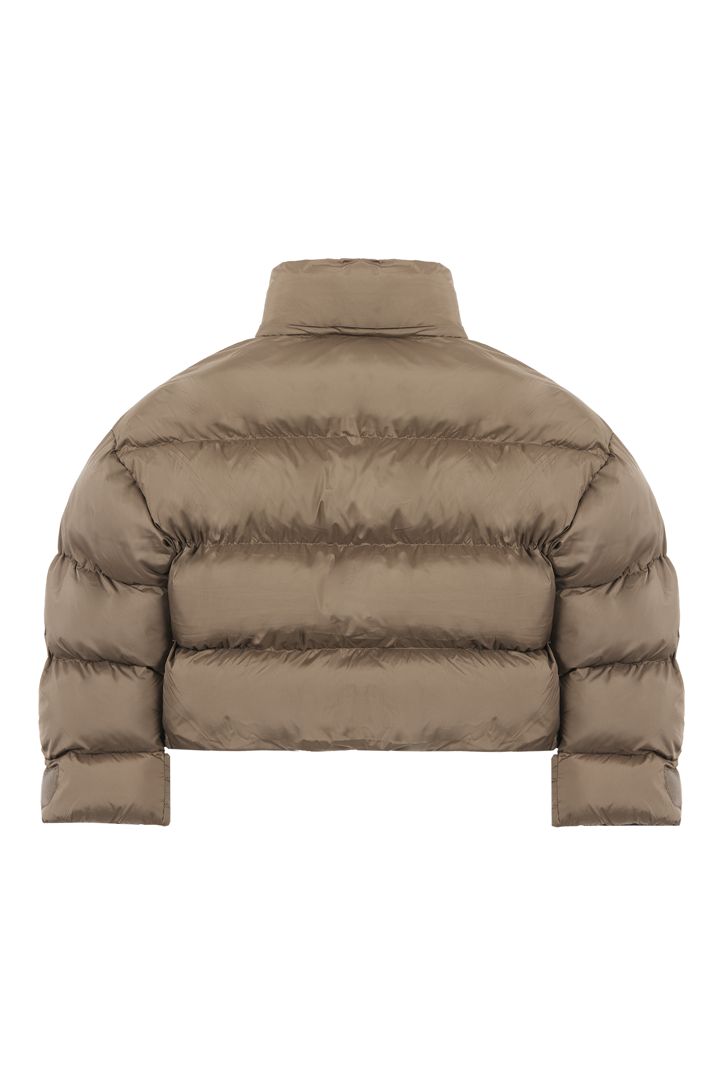 Mud Brown Puffer Jacket