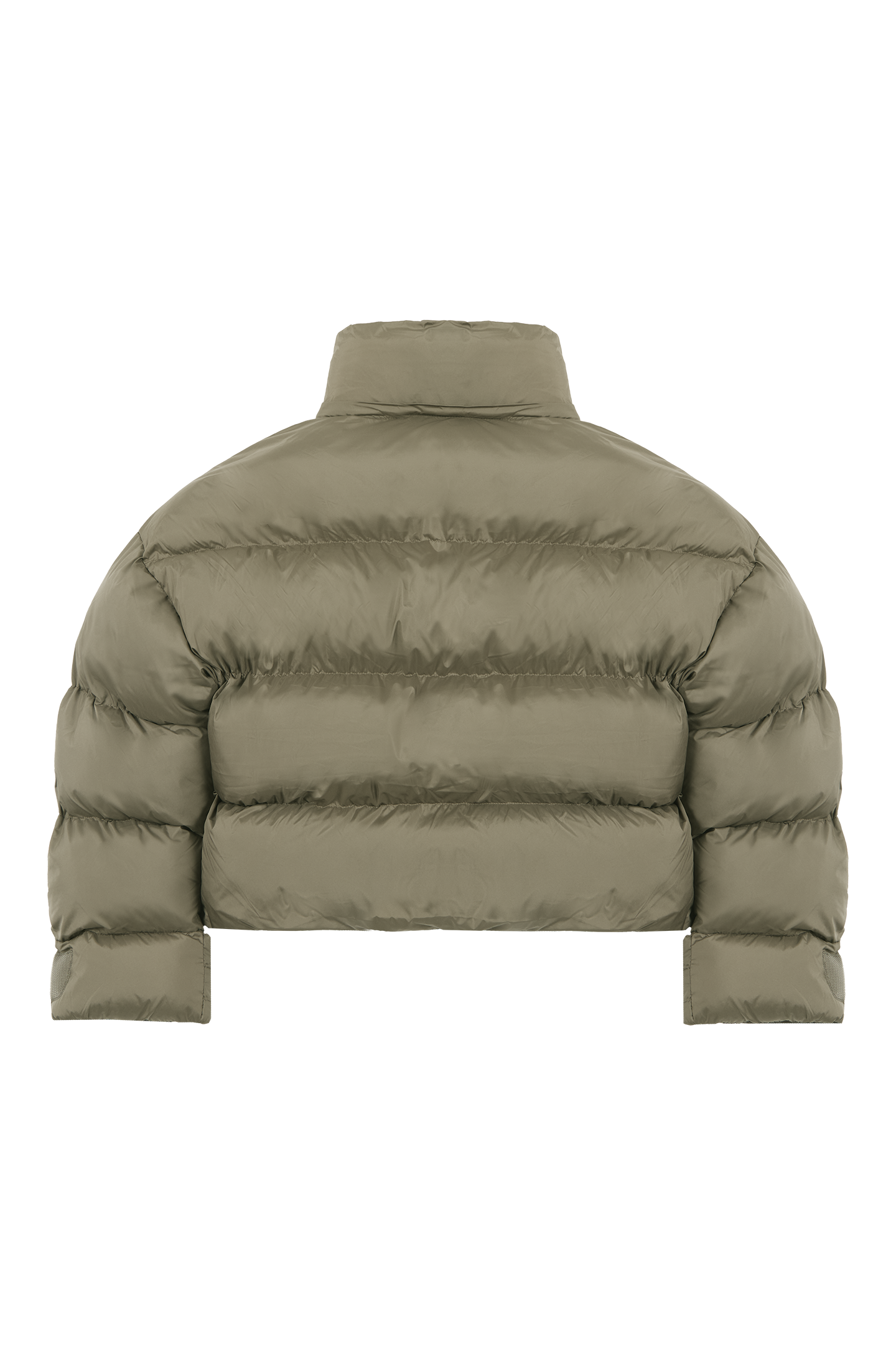 Burnt Olive Puffer Jacket