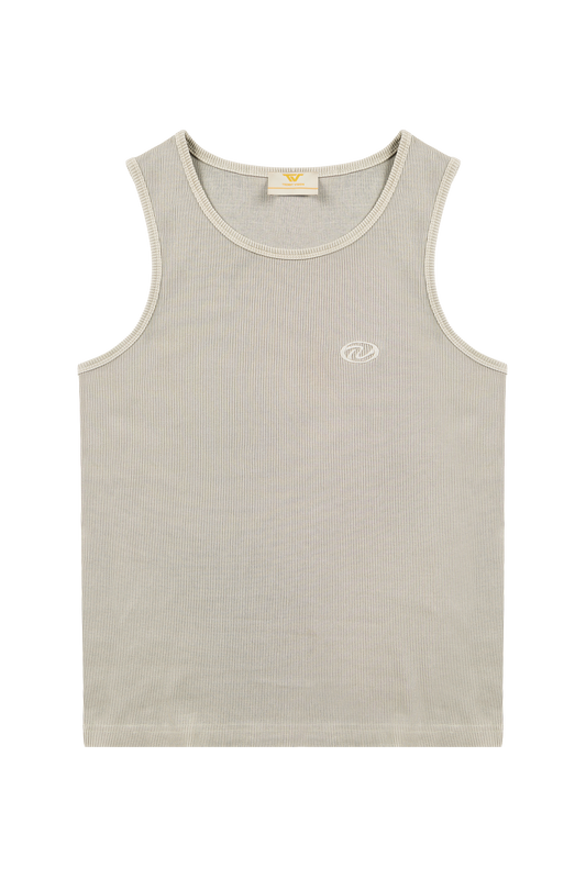 Vintage White "Echoes" Tank Top