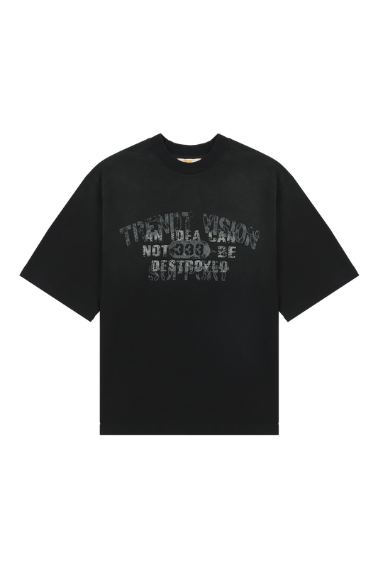 Black "Eternal" T-Shirt